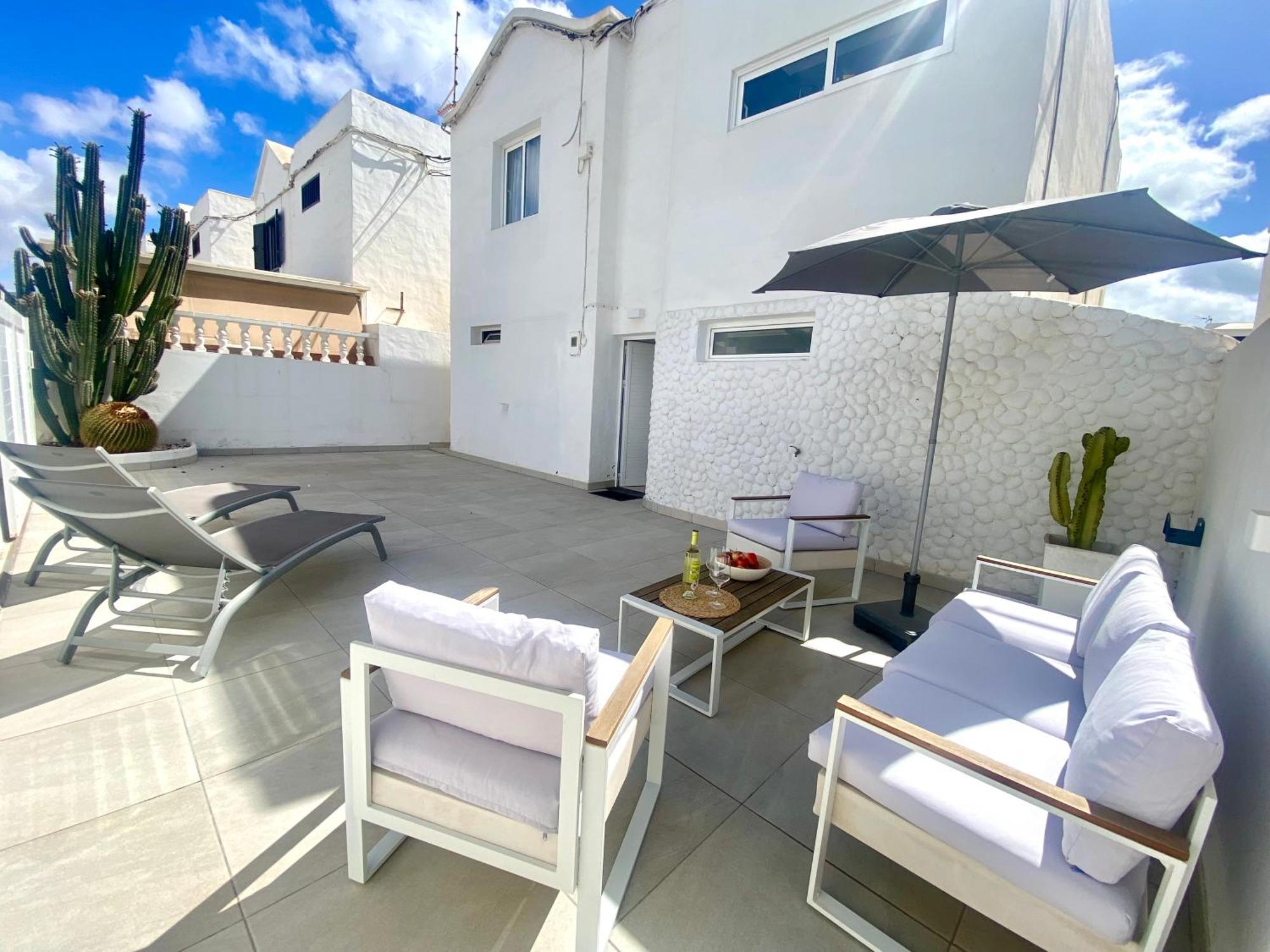 宏达海滩Lanzarote Mar Y Playa公寓 外观 照片